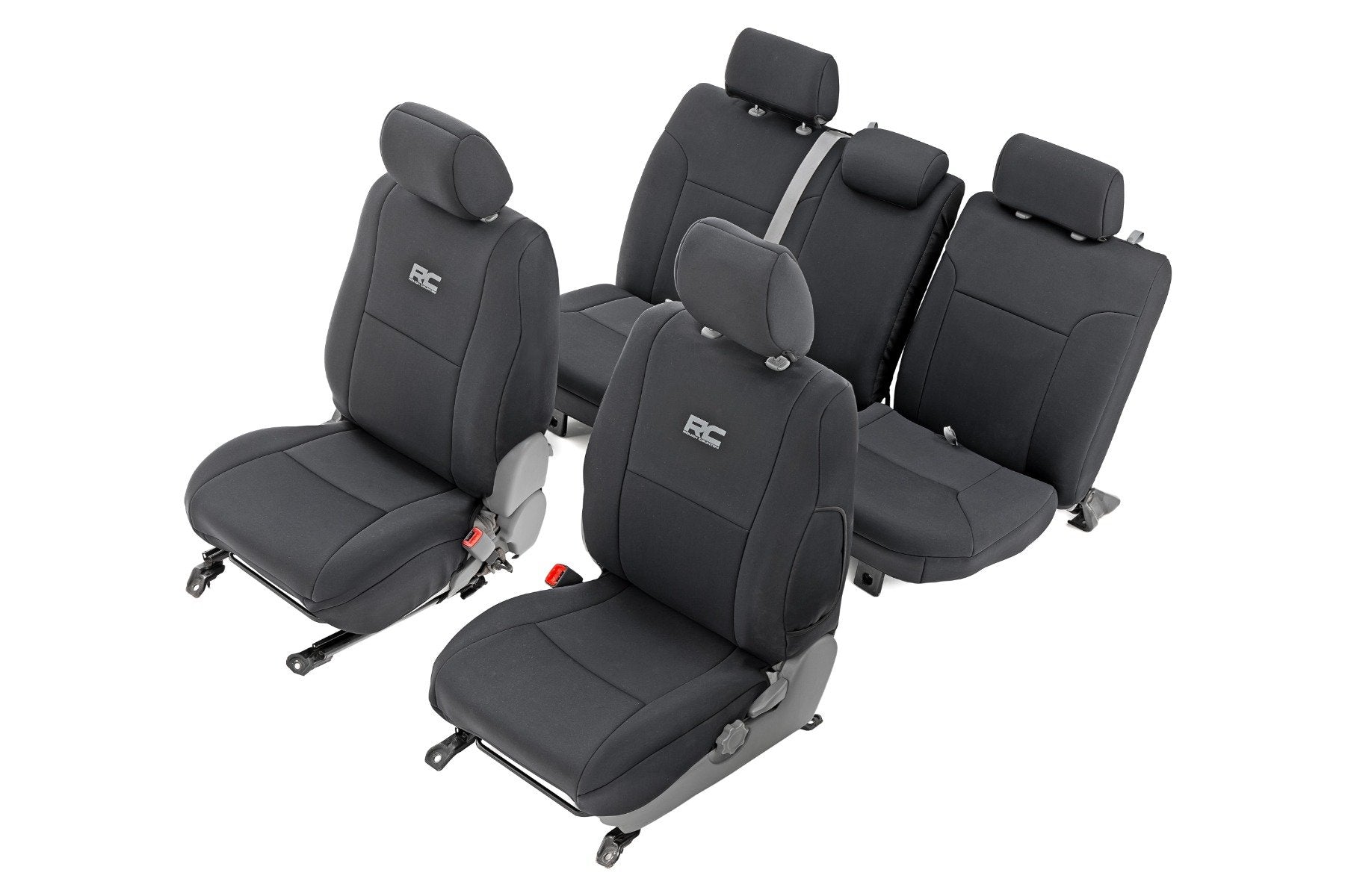 Seat Covers | FR & RR | Crew Cab | Toyota Tacoma 2WD/4WD (2005-2015) | 91052