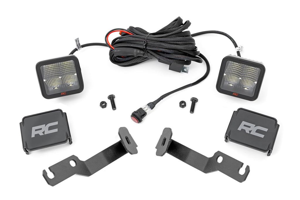 LED Light Kit | Ditch Mount | 2" Spectrum Pair | Spot | Toyota Tacoma (05-15) | 71093