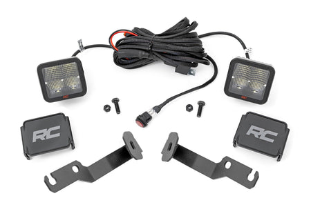 LED Light Kit | Ditch Mount | 2" Spectrum Pair | Spot | Toyota Tacoma (05-15) | 71093