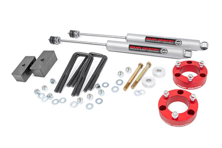 3 Inch Lift Kit | Red Spacer | Toyota Tacoma 2WD/4WD (2005-2023) | 74530RED