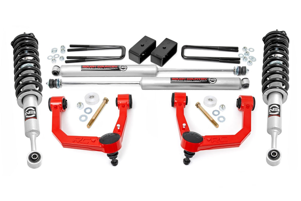 3.5 Inch Lift Kit | UCA | N3 Struts | Toyota Tacoma 4WD (2005-2023) | 74231RED