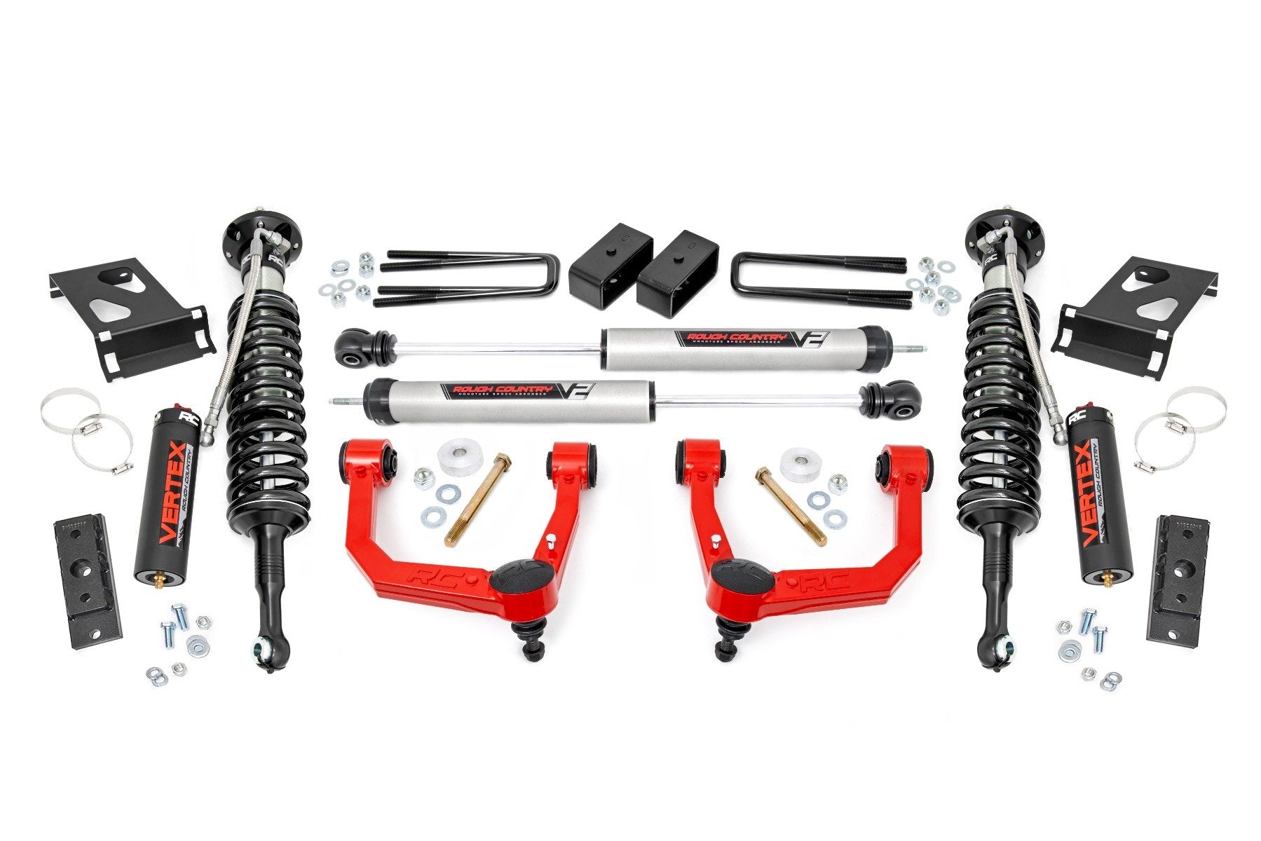 3.5 Inch Lift Kit | UCA | Vertex/V2 | Toyota Tacoma 4WD (2005-2023) | 74257RED