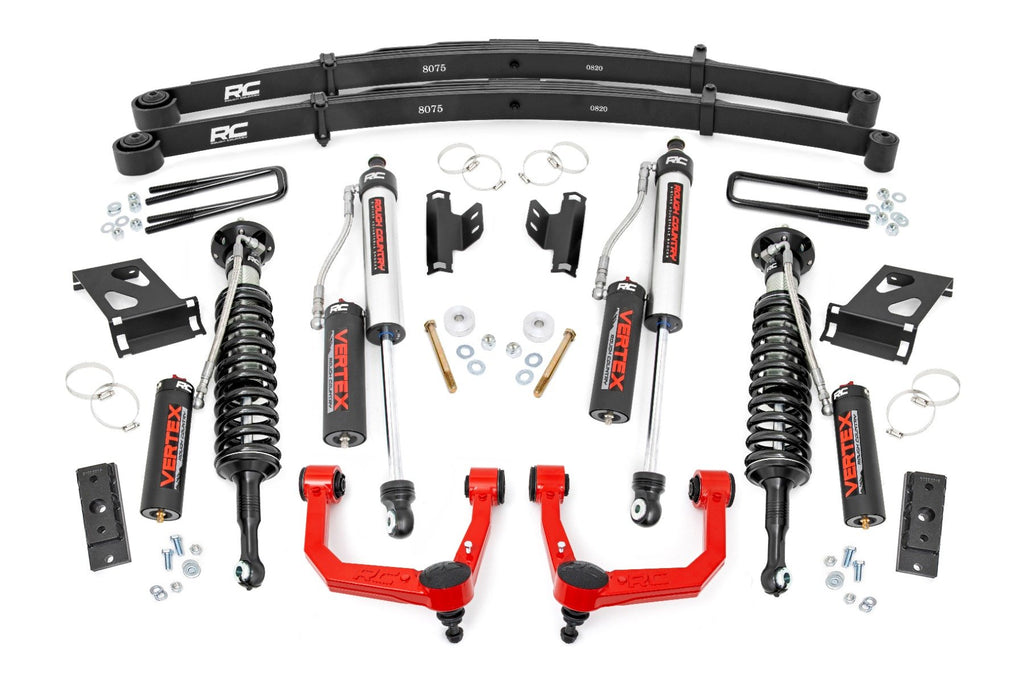 3.5 Inch Lift Kit | Vertex | Toyota Tacoma 4WD (2005-2023) | 74252RED