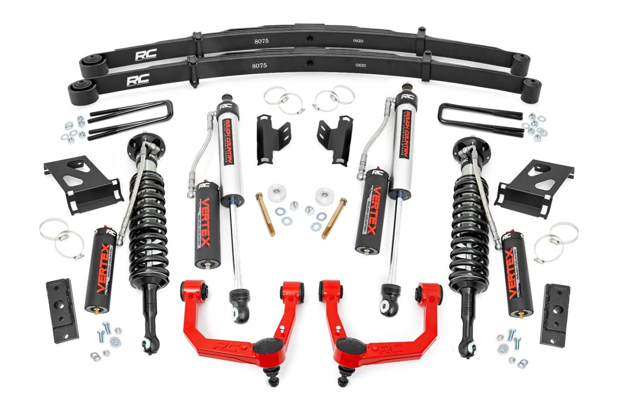 3.5 Inch Lift Kit | Vertex | Toyota Tacoma 4WD (2005-2023) | 74252RED