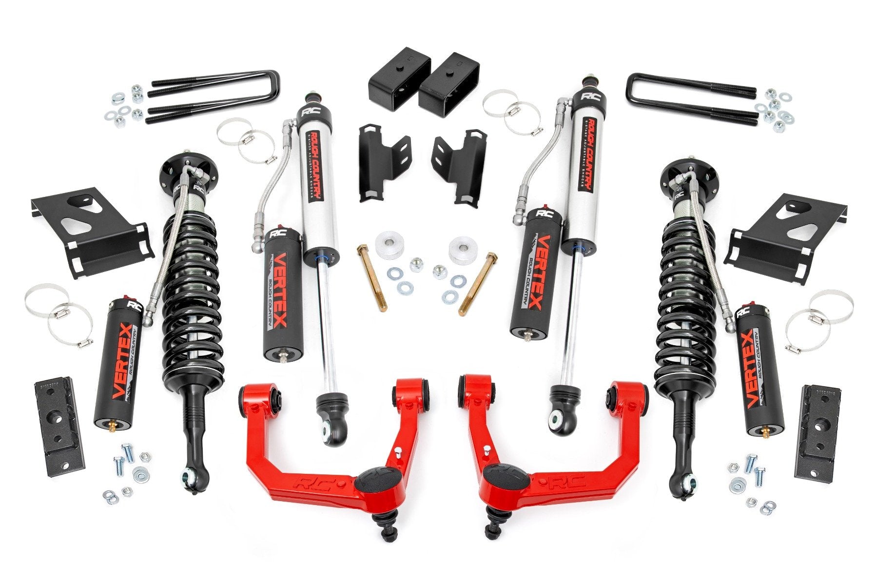 3.5 Inch Lift Kit | UCA | Vertex | Toyota Tacoma 4WD (2005-2023) | 74250RED
