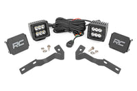 LED Light Kit | Ditch Mount | 2" Black Pair | Spot | Toyota Tacoma (16-23) | 71080