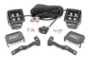 LED Light Kit | Ditch Mount | 2" Black Pair | White DRL | Toyota Tacoma (16-23) | 71082