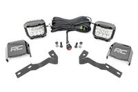 LED Light Kit | Ditch Mount |  3" OSRAM | Wide | Toyota Tacoma 2WD/4WD (16-23) | 71084