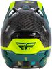 Formula S Carbon Byte Helmet Black Carbon/Teal/Lime Sm