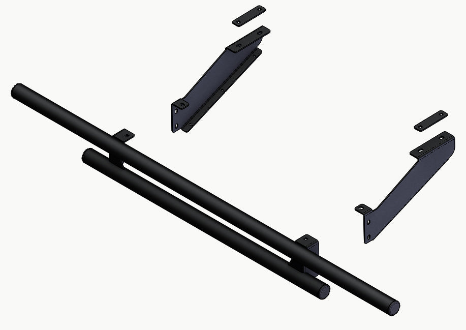Rear Bumper Black Can Am