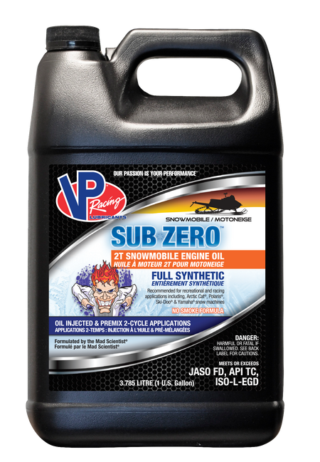 Sub Zero Snow Syn Oil 2t 1 G (6/Case  Sold Ea)