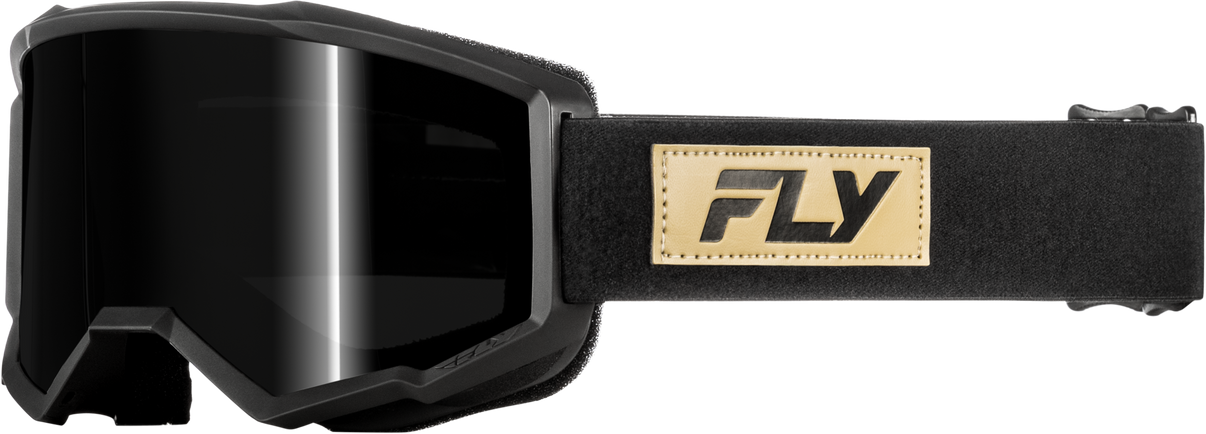 Focus Sand Goggle Black/Tan W/ Dark Smoke Lens