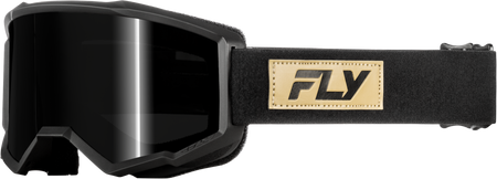 Focus Sand Goggle Black/Tan W/ Dark Smoke Lens