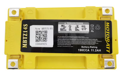 Battery Mbtz14s Sealed Factory Activated