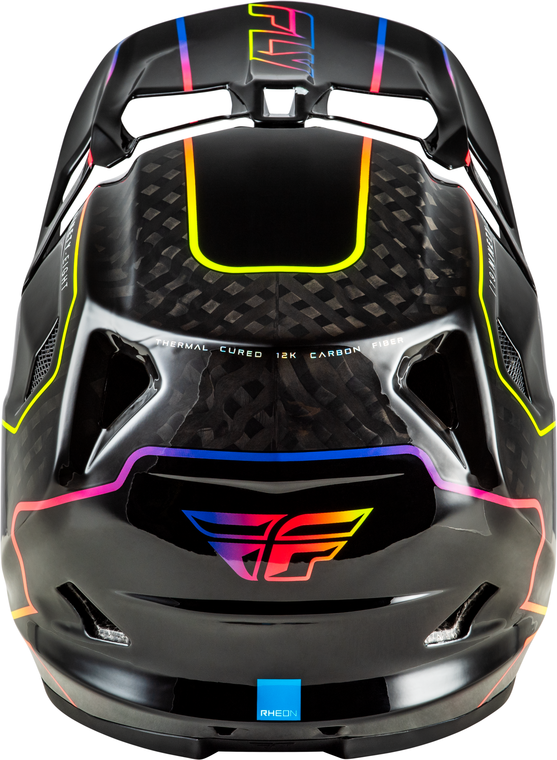 Werx R Flow Carbon Helmet Black Carbon/Black/Multi Xl
