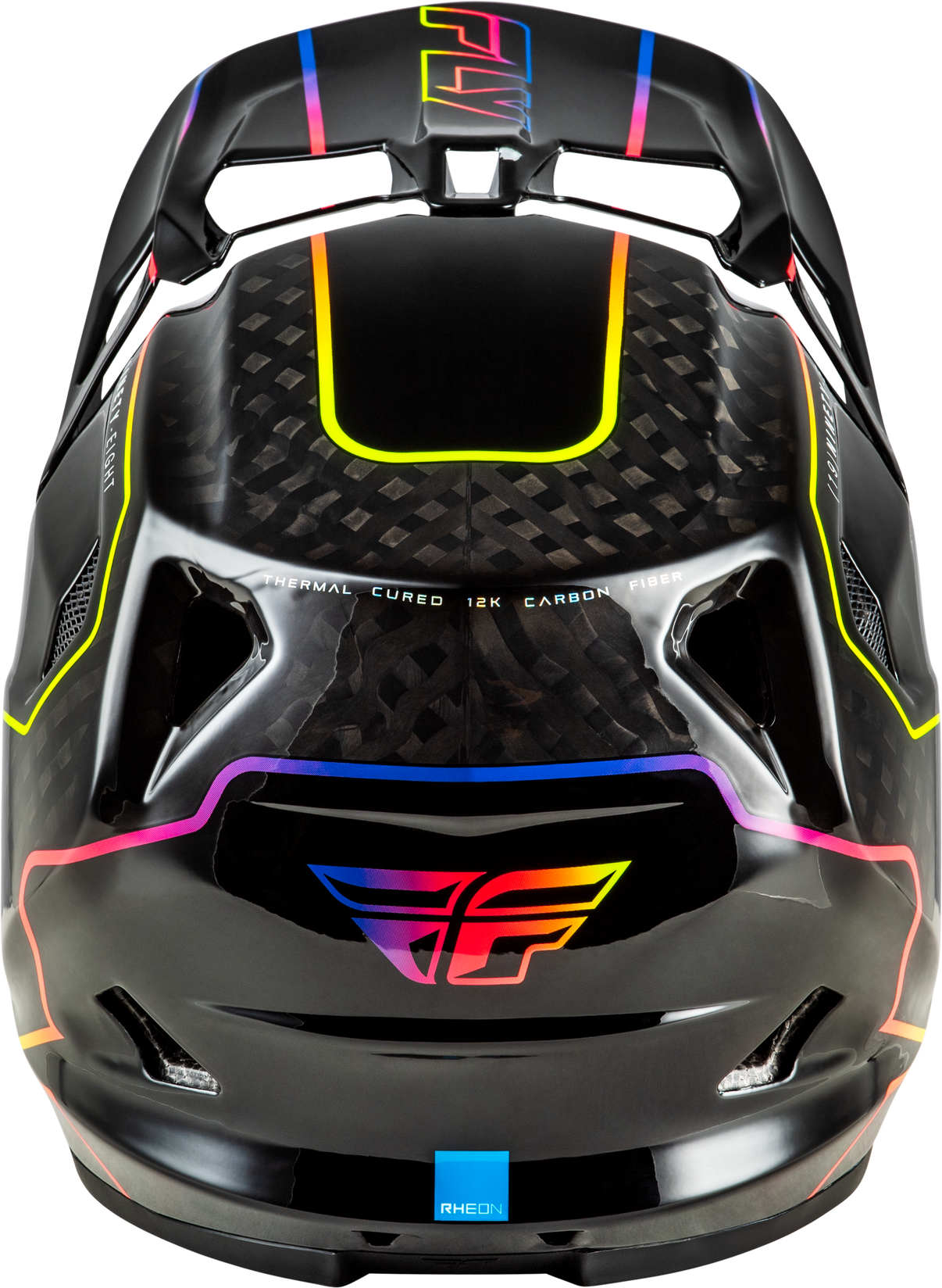 Werx R Flow Carbon Helmet Black Carbon/Black/Multi Lg