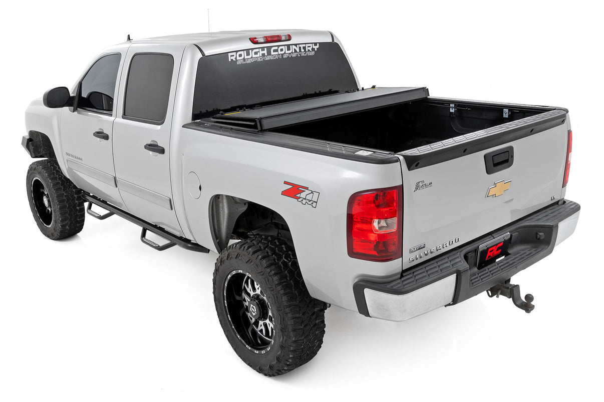 Hard Tri-Fold Flip Up Bed Cover | 5'9" Bed | Chevy/GMC 1500 (07-13) | 49113551