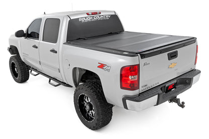 Hard Tri-Fold Flip Up Bed Cover | 5'9" Bed | Chevy/GMC 1500 (07-13) | 49113551