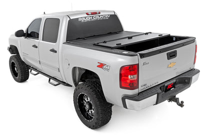 Hard Tri-Fold Flip Up Bed Cover | 5'9" Bed | Chevy/GMC 1500 (07-13) | 49113551