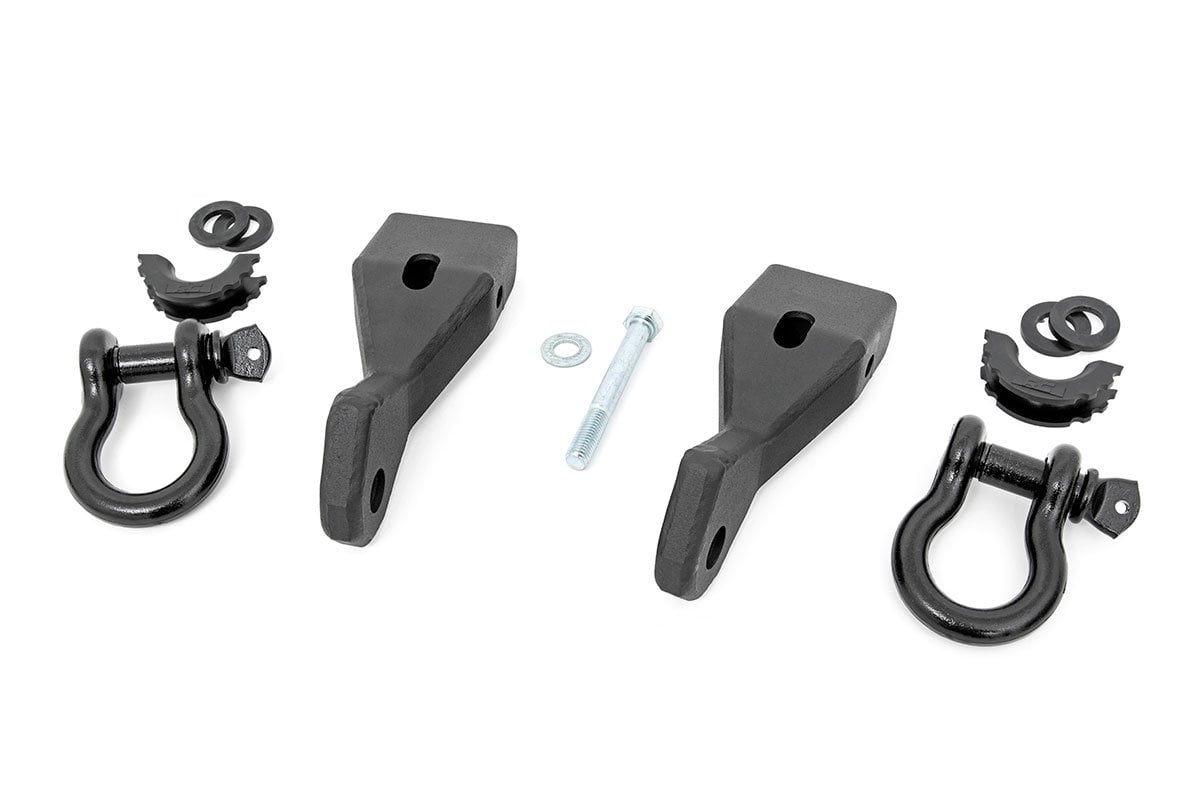 Tow Hook Brackets | D-Ring Combo | Chevy/GMC 1500 (07-13) | RS156