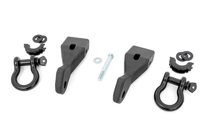Tow Hook Brackets | D-Ring Combo | Chevy/GMC 1500 (07-13) | RS156