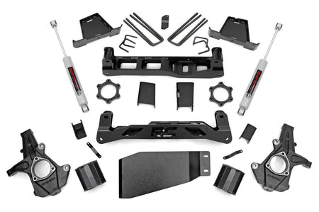6 Inch Lift Kit | Chevy Silverado & GMC Sierra 1500 4WD (2007-2013) | 23630