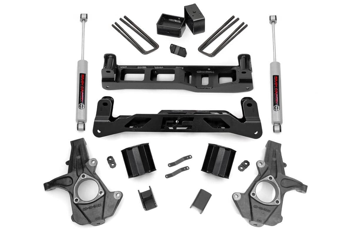 5 Inch Lift Kit | Alum/Stamp Steel | Chevy/GMC 1500 (14-18 & Classic) | 24831