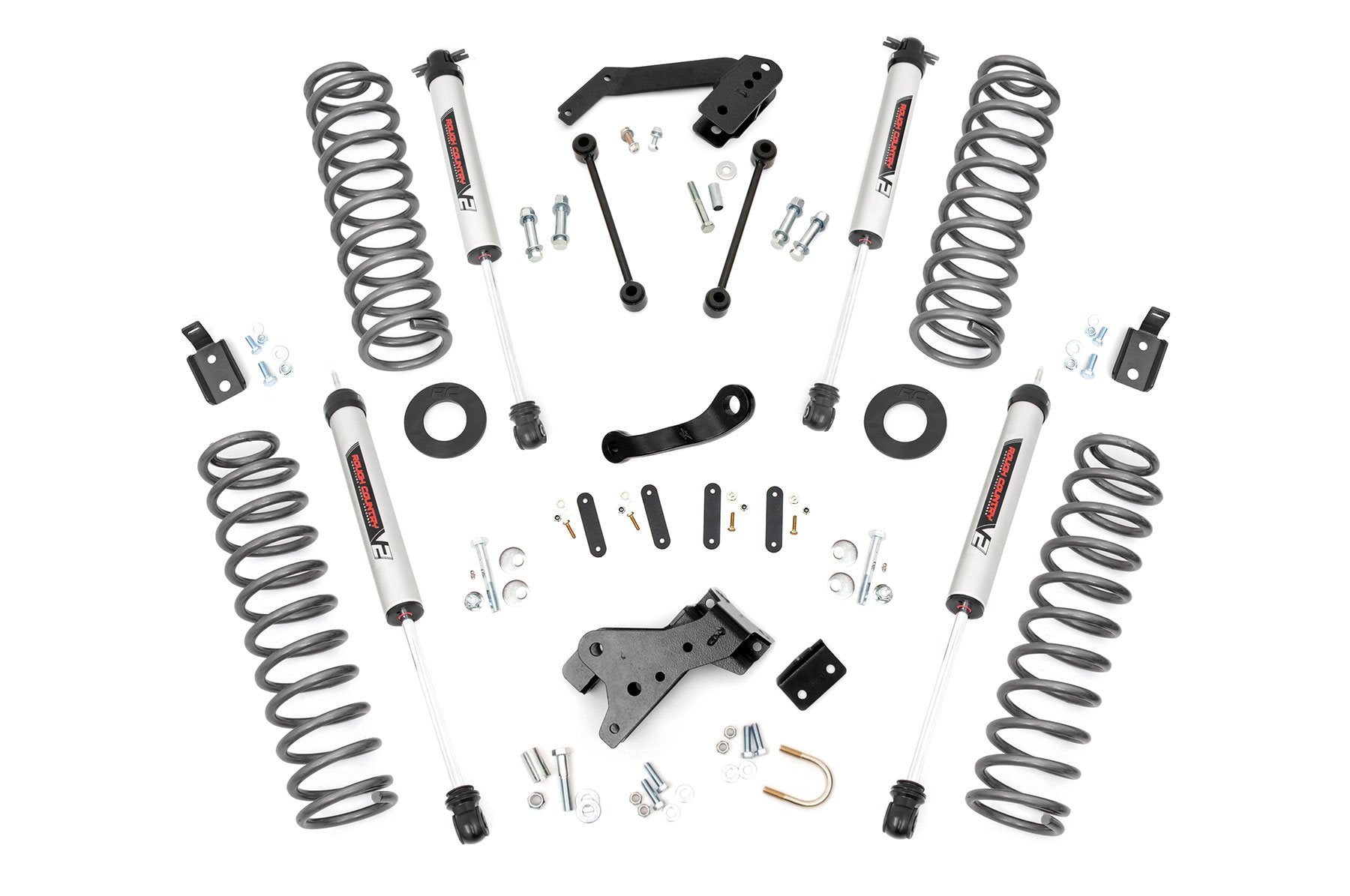 4 Inch Lift Kit | V2 | Jeep Wrangler Unlimited 2WD/4WD (2007-2018) | 68170