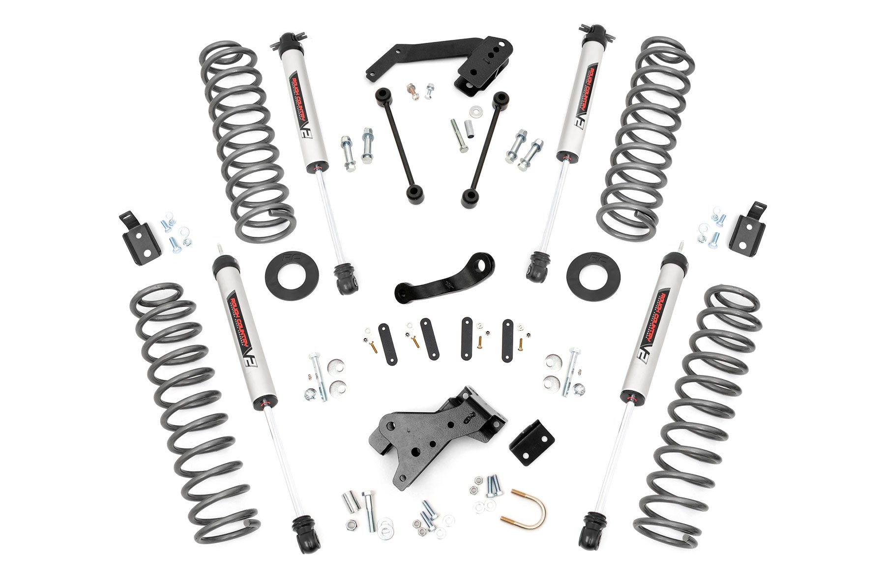 4 Inch Lift Kit | V2 | Jeep Wrangler JK 4WD (2007-2018) | 68270