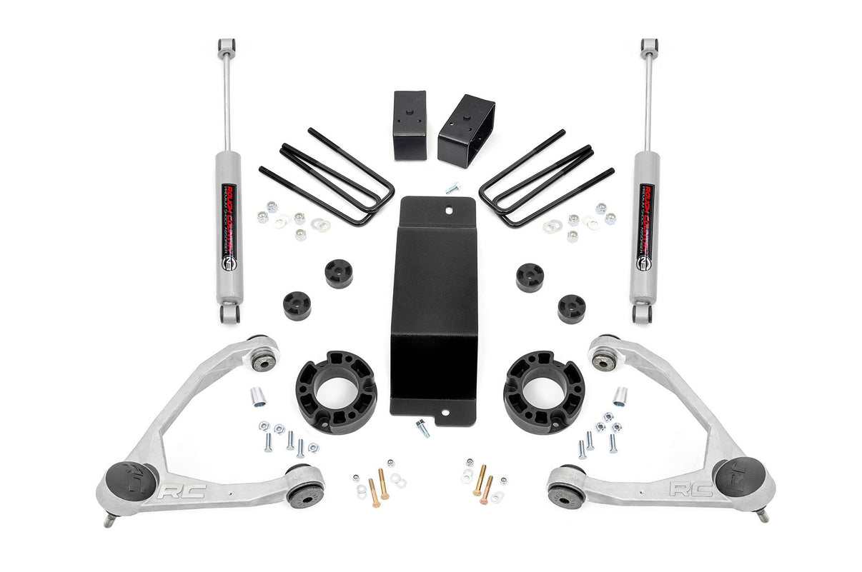 3.5 Inch Lift Kit | Alum/Cast Steel | Chevy/GMC 1500 (07-16) | 19431A