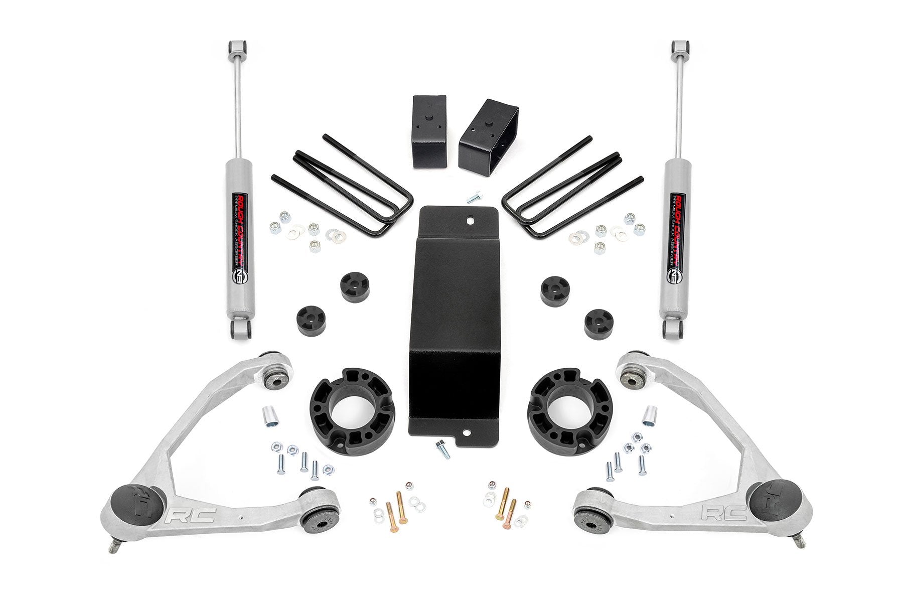 3.5 Inch Lift Kit | Alum/Cast Steel | Chevy/GMC 1500 (07-16) | 19431A
