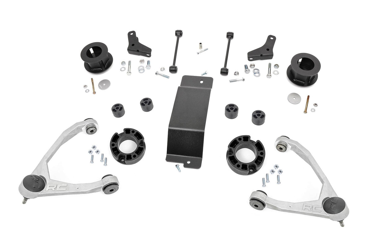 3.5 Inch Lift Kit | Forged UCA | Chevy Avalanche 2WD/4WD (2007-2013) | 20601RED