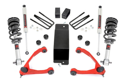 3.5 Inch Lift Kit | Forged UCA | M1 Strut | | Chevy/GMC 1500 (14-16) | 19440RED