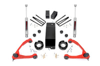 3.5 Inch Lift Kit | Alum/Cast Steel | Chevy/GMC 1500 (07-16) | 19431ARED