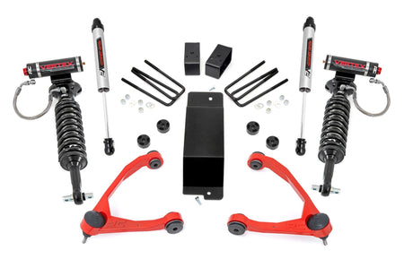 3.5 Inch Lift Kit | Forged UCA | Vertex/V2 | Chevy/GMC 1500 (07-16) | 19457RED
