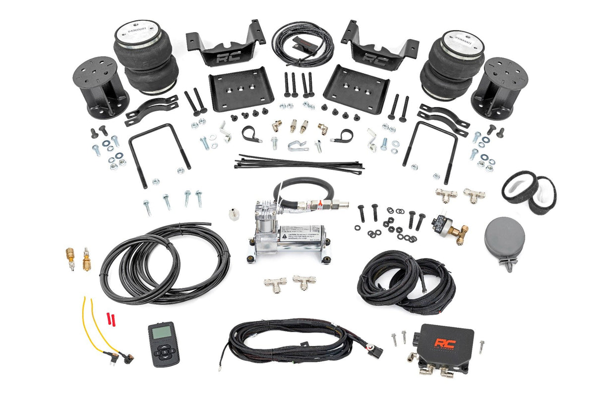 Air Spring Kit w/compressor | Wireless Controller | 5 Inch Lift Kit | Chevy/GMC 1500 (07-18) | 100054WC