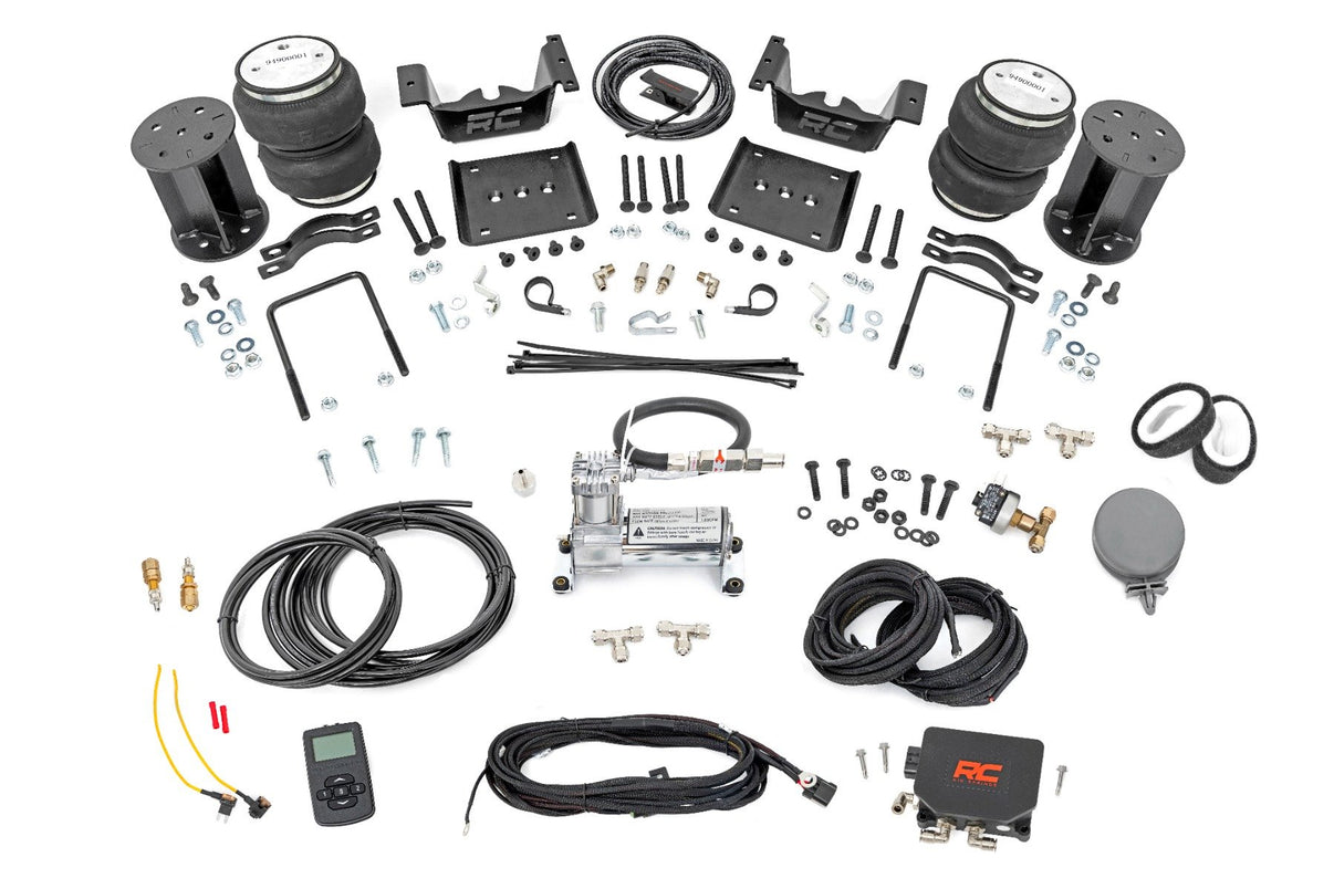 Air Spring Kit w/compressor | Wireless Controller | 6-7.5 Inch Lift Kit | Chevy/GMC 1500 (07-18) | 100056WC