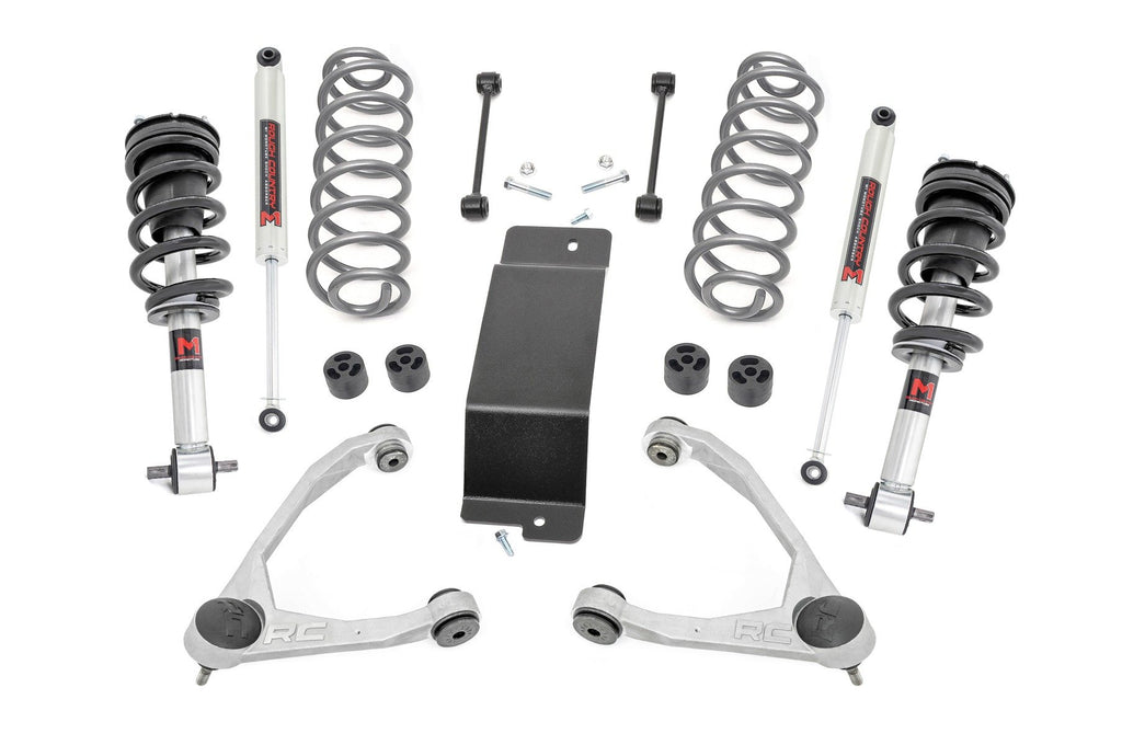 3.5 Inch Lift Kit | M1 Struts | Forged UCAs | Chevy/GMC SUV 1500 2WD/4WD (2007-2020) | 19340