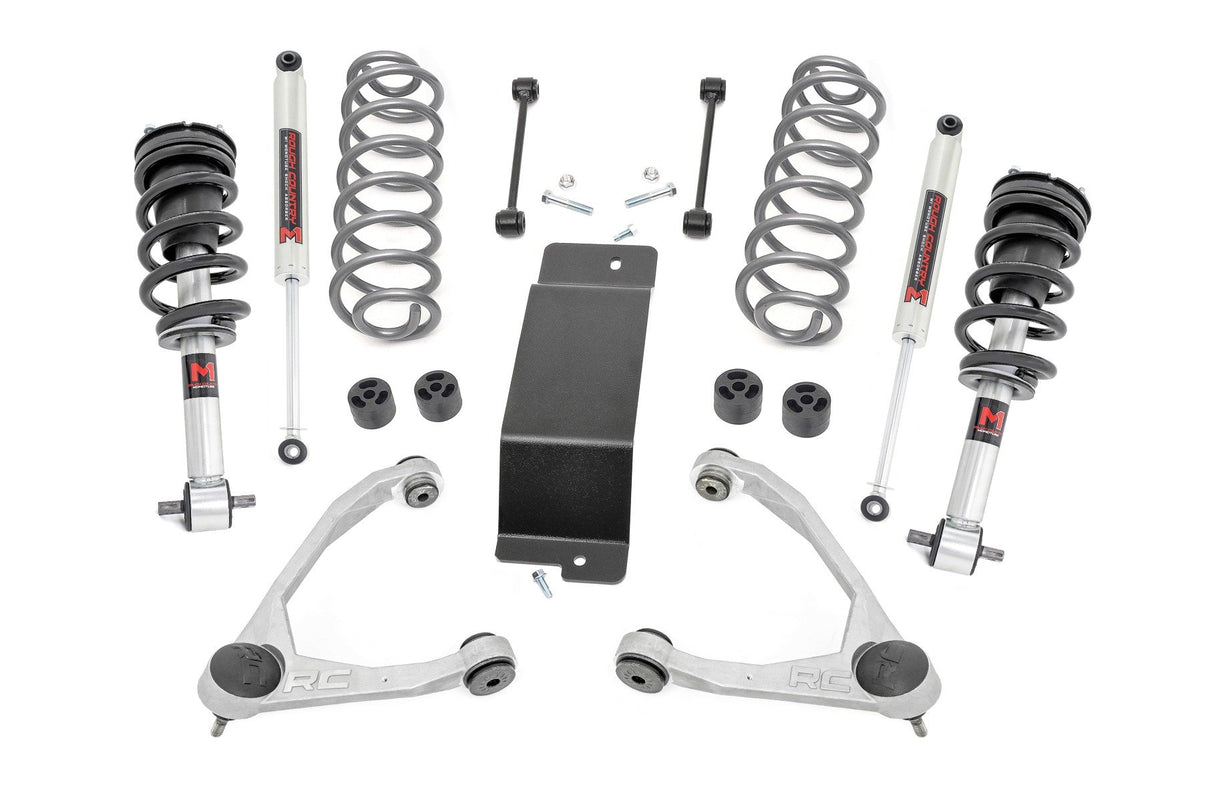 3.5 Inch Lift Kit | M1 Struts | Forged UCAs | Chevy/GMC SUV 1500 2WD/4WD (2007-2020) | 19340