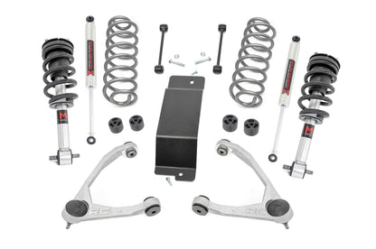 3.5 Inch Lift Kit | M1 Struts | Forged UCAs | Chevy/GMC SUV 1500 2WD/4WD (2007-2020) | 19340