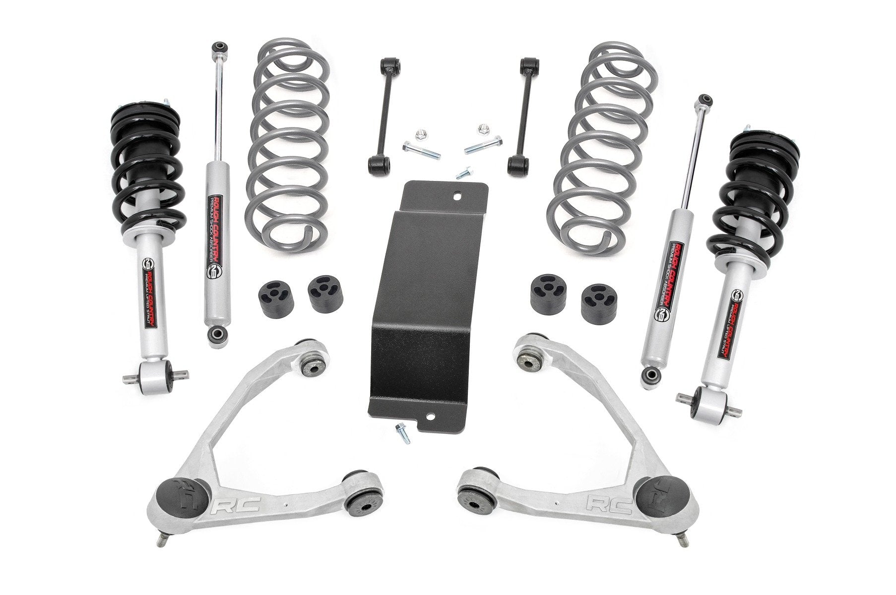 3.5 Inch Lift Kit | N3 Struts | Forged UCAs | Chevy/GMC SUV 1500 2WD/4WD (2007-2020) | 19332