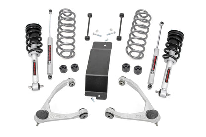 3.5 Inch Lift Kit | N3 Struts | Forged UCAs | Chevy/GMC SUV 1500 2WD/4WD (2007-2020) | 19332
