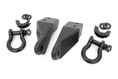 Tow Hook Brackets | D-Ring | Bull Bar Sup | Toyota Tundra 2WD/4WD (2007-2021) | RS154