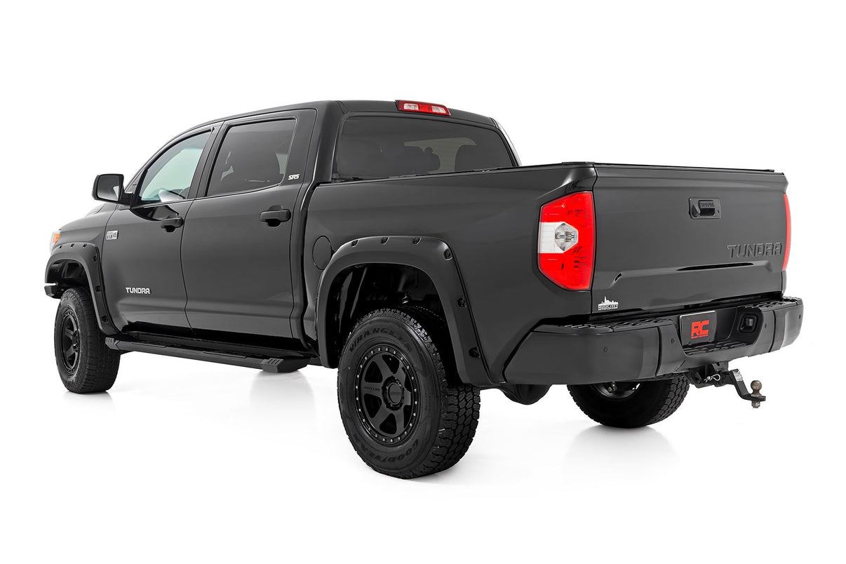 HD2 Aluminum Running Boards | Crewmax Cab | Toyota Tundra 2WD/4WD (2007-2021) | SRB071791A