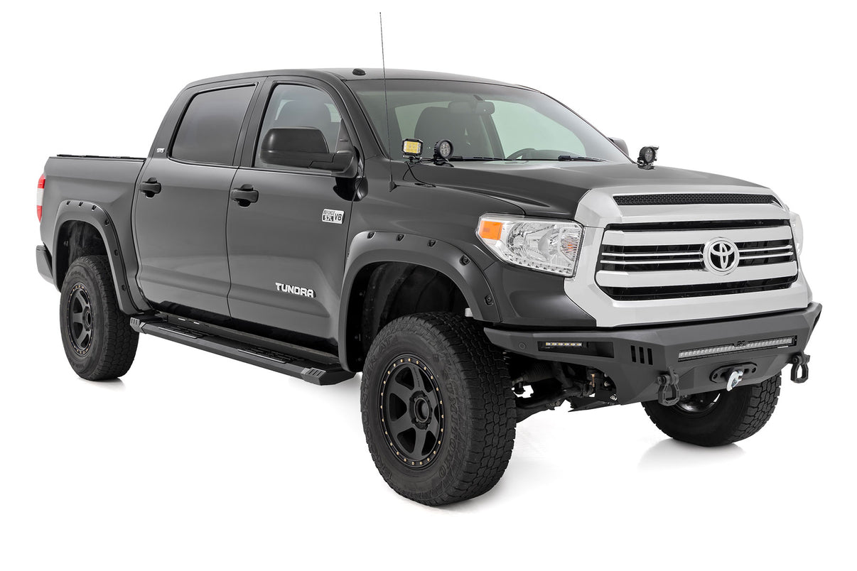 HD2 Aluminum Running Boards | Crewmax Cab | Toyota Tundra 2WD/4WD (2007-2021) | SRB071791A