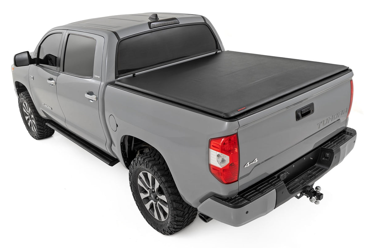 Soft Roll Up Bed Cover | 5'7" Bed | Toyota Tundra 2WD/4WD (2007-2021) | 42419550