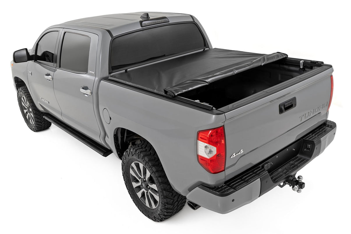 Soft Roll Up Bed Cover | 5'7" Bed | Toyota Tundra 2WD/4WD (2007-2021) | 42419550