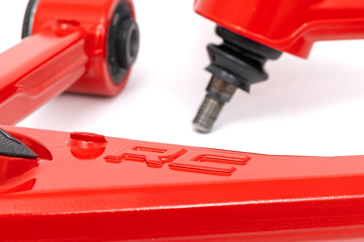 Red Forged Upper Control Arms | 3.5 Inch Lift | Toyota Tundra 2WD/4WD (07-21) | 76700RED
