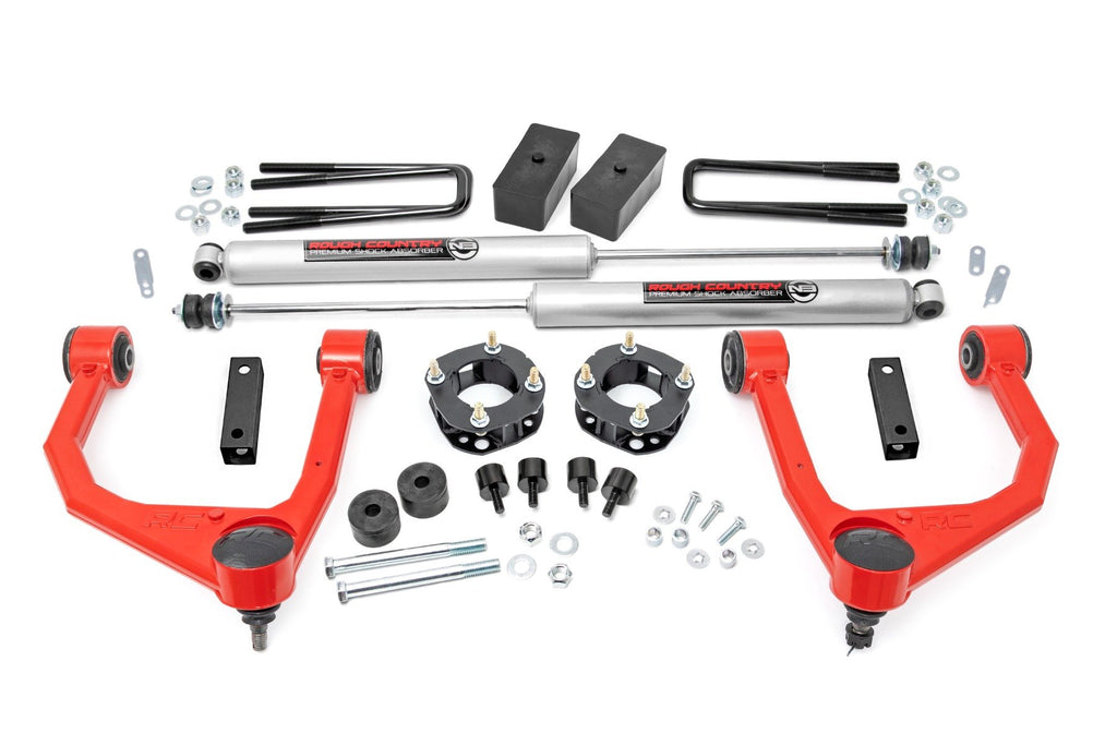 3.5 Inch Lift Kit | Toyota Tundra 2WD/4WD (2007-2021) | 76830RED