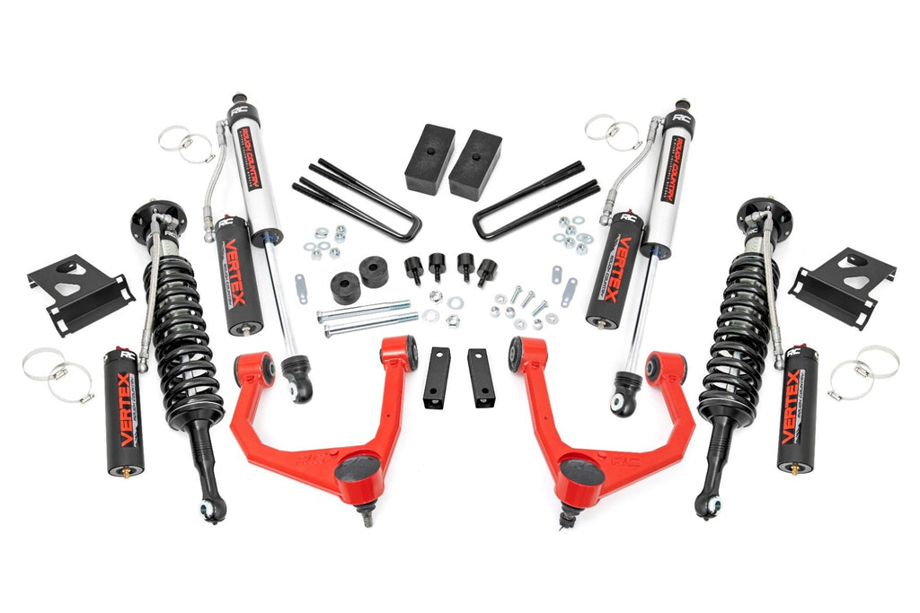 3.5 Inch Lift Kit | Vertex | Toyota Tundra 4WD (2007-2021) | 76850RED